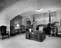 Broadcast Room on Ground Floor of White House, 03/1952