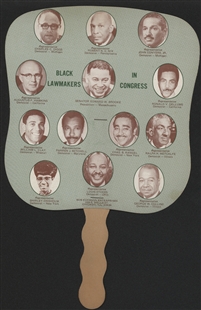 Black Lawmakers in Congress Fan