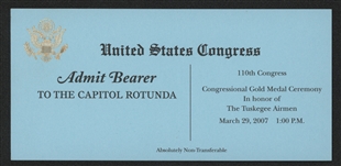 Capitol Rotunda Pass