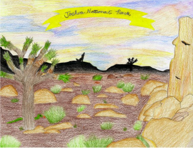 2nd place in 6th-8th grade category - Victoria Garcia from Colonel Mitchell Paige Middle School in La Quinta, CA