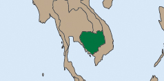 Map of CAMBODIA