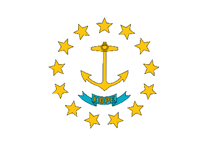 State of Rhode Island flag