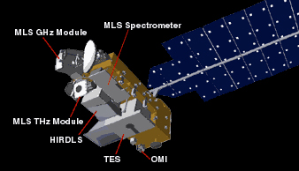 labeled spacecraft