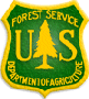 United States Department of Agriculture Forest Service logo with link to their website