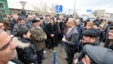 Armenian presidential candidate Raffi Hovannisian campaigns in Armavir Province on February 13.