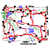 Sample key map cell