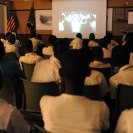 Photo: Tegeta Secondary School students watch the film "The March" about the 1963 U.S. civil rights march in Washington, D.C. at the U.S. Embassy in Dar es Salaam on February 7, 2013.