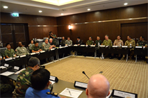 senior representatives of Thailand, U.S., Singapore, Japan, Republic of Korea, Indonesia and Malaysia attended a senior leaders seminar in Chiang Mai province,  the kingdom of Thailand during exercise Cobra Gold 2013  Feb. 11 and 12. The CG 13 staff exercise and senior leader engagements will sustain and reinforce the foundation and framework for a multinational force to respond rapidly and effectively to regional crises.  (U.S. Army photo by Sgt. Rory Featherston/Released)