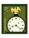 American Clock de 10&cent;