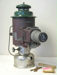 Date: 03/14/2012 Description: Kerosene powered slide and film strip projector, 1950s.  Collections of the US Diplomacy Center. - State Dept Image