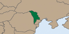 Map of MOLDOVA