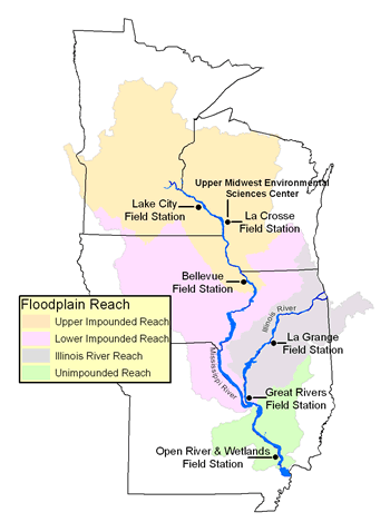 (map) Field stations