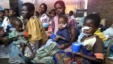 Malnourished Malawian children sit with their mothers at a feeding center at the Zomba Central Hospital 60 km's north of Blantyre (file photo). 