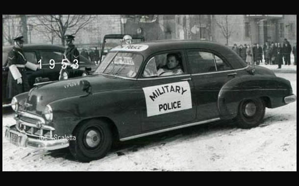 Old Military police car