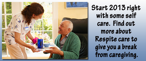 Respite Care can lower stress.