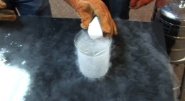 Dry Ice vs. Liquid Nitrogen!