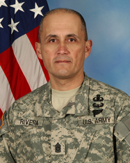 CSM Miguel A. Rivera, Division Command Sergeant Major (Rear)