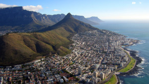 Aerial view of Cape Town, South Africa. (photo © Graham Bedingfield/iStock) 