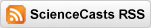 ScienceCasts RSS Logo Bar