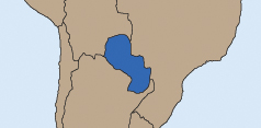 Map of PARAGUAY