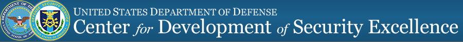 DoD Center for Development of Security Excellence