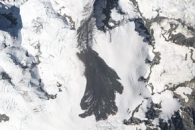 Avalanche in Aoraki/Mt. Cook National Park