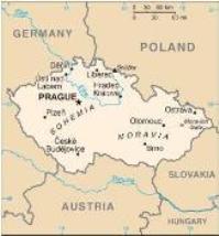 Map of the Czech Republic 2