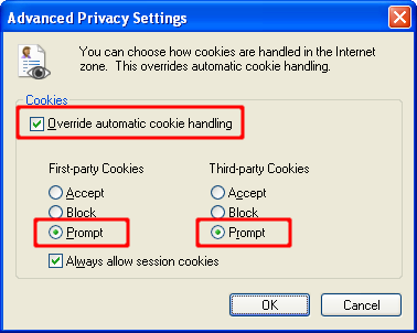 IE Advanced Privacy