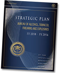 Cover of ATF’s Strategic Plan 2010-2016