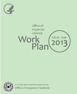 FY 2013 Work Plan Cover