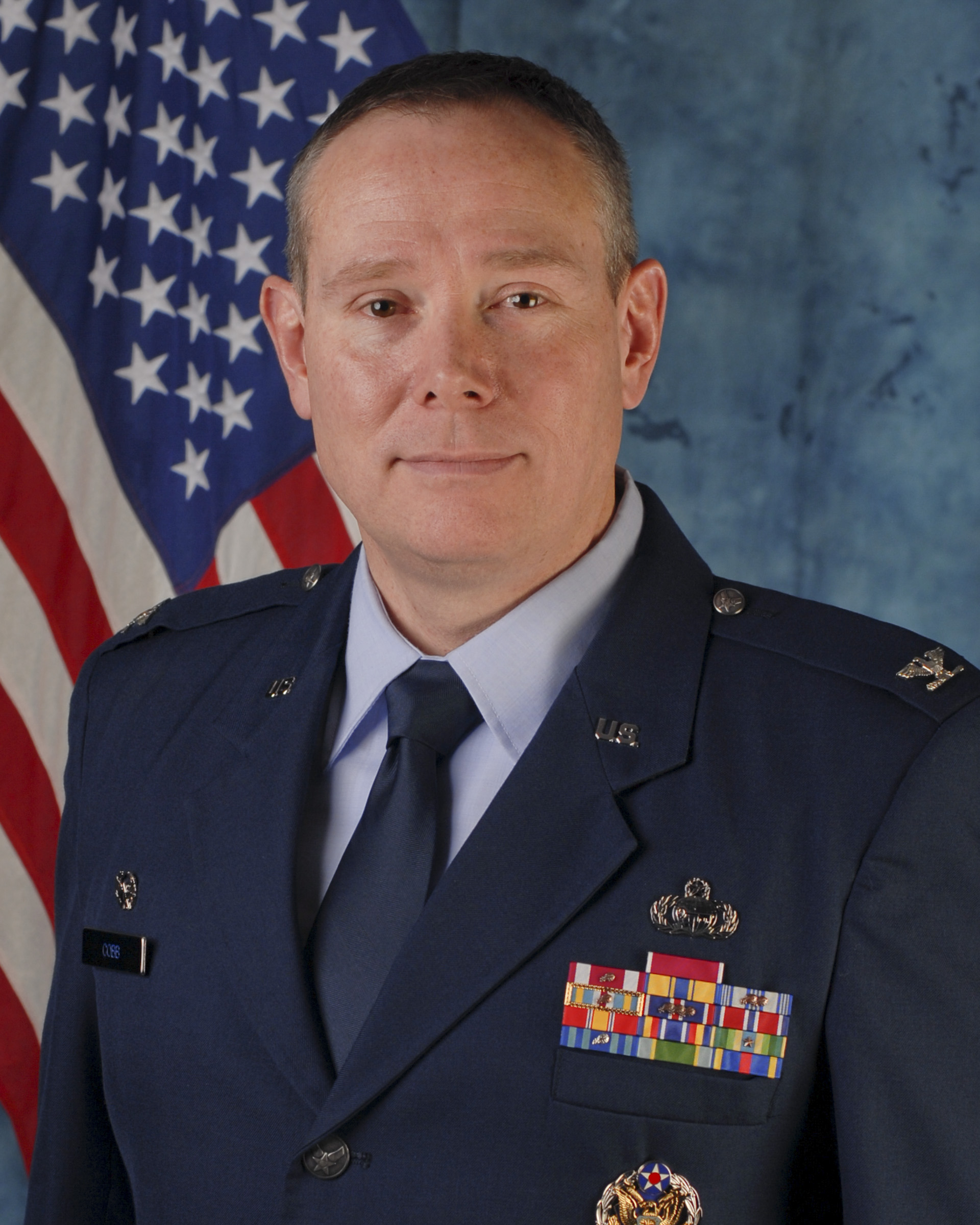 102nd Intelligence Wing Commander -- Col. Patrick J. Cobb