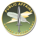 UNITED STATES ARMY Public Affairs logo