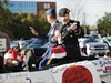 Col. Thomas Kelly represents Team Shaw as the Sumter Christmas Parade comes to Main Street in Sumter, S.C. Dec 4. Photo by Staff Sgt. Nicholas Salcido, Third Army/ARCENT Public Affiars.