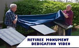 Broadcast of the Retiree Monument Dedication.