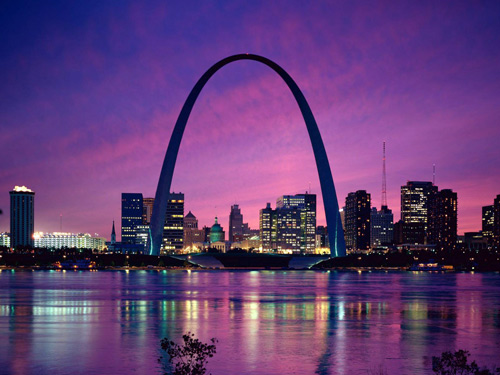 The St Louis Arch. Click through for image source.