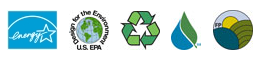 Icons for the Environemental Programs listed in the GPC