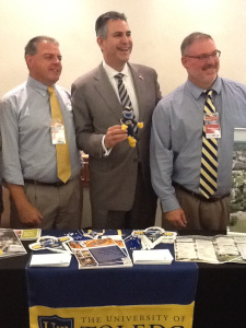 Under Secretary Francisco Sánchez with representatives of the University of Toledo during the Brazil Education Trade Mission (Photo Commerce)