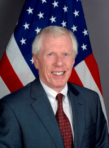 Ambassador Robert J. Callahan's official portrait
