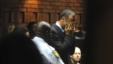 Athlete Oscar Pistorius weeps in court in Pretoria, South Africa, Feb 15, 2013, at his bail hearing in the murder case of his girlfriend Reeva Steenkamp. 