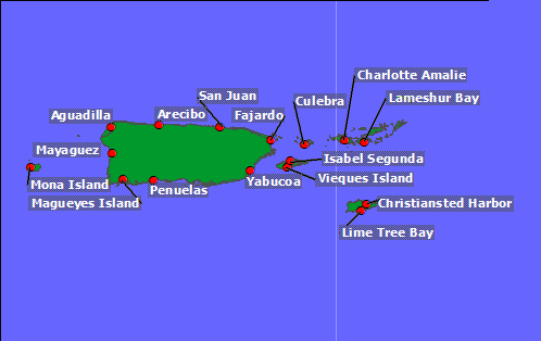 NOAA Water elevation station