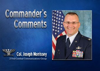 Commander's Comments: Col. Joseph Morrissey