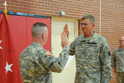 Maj. Gen. David Petersen Promotion