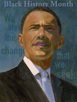 Pres Obama for Black History Month