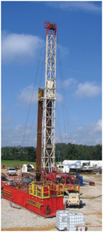 CO2 injection testing in the Blan No. 1 well, Hancock County, Kentucky (Courtesy of MGSC)