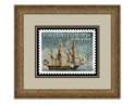 The War of 1812: USS Constitution Framed Art