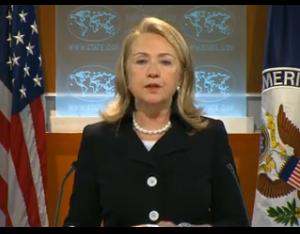 U.S. Secretary of State Hillary Rodham Clinton (State Department Image)