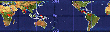 potential landslides map