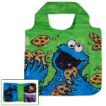 Cookie Monster Green Reusable Tote