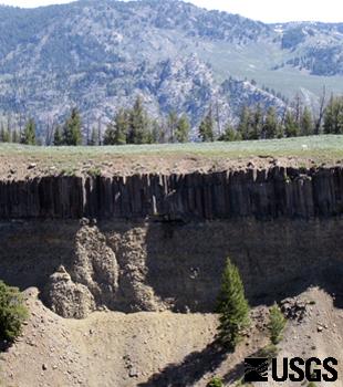 Columnar Basalt, Yellowstone