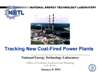 Tracking New Coal-Fired Power Plants